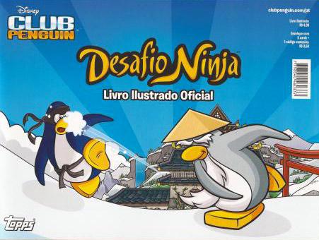 Album Vazio Club Penguin Desafio Ninja Cards 2013 Topps