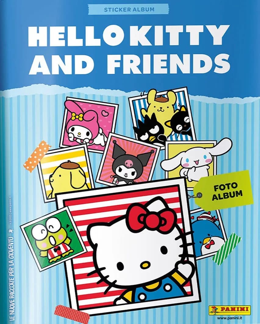 Capa do álbum Hello Kitty and Friends - Italy