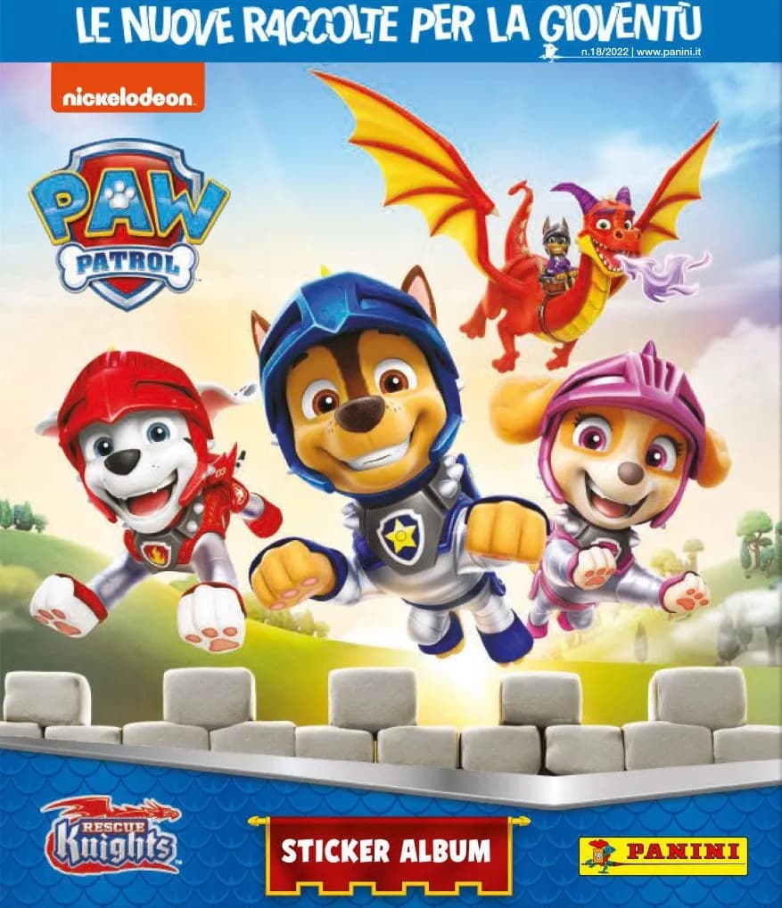 Capa do álbum Paw Patrol - Rescue Knights