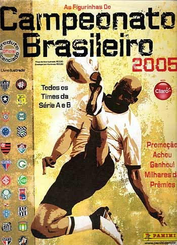 Capa do álbum Campeonato Brasileiro 2005