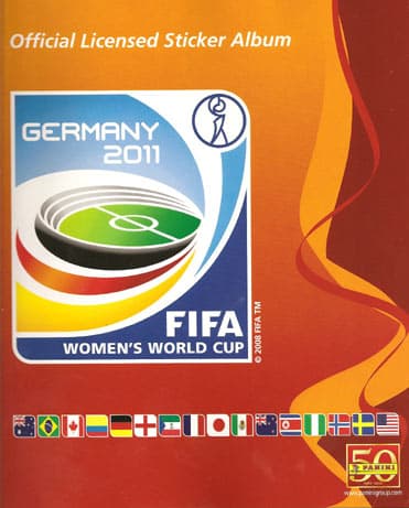Capa do álbum FIFA Women´s World Cup 2011 Germany