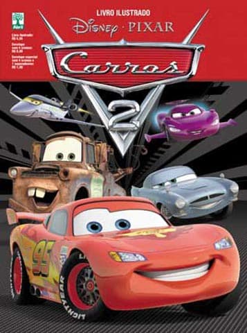 Capa do álbum Carros Disney 2 - Super Adesivos