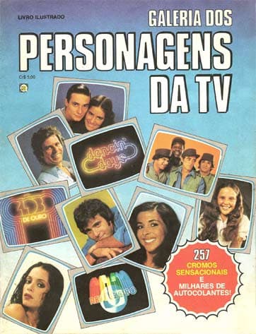 Capa do álbum Galeria dos Personagens da TV