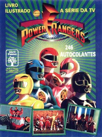 Capa do álbum Power Rangers - A Série da TV