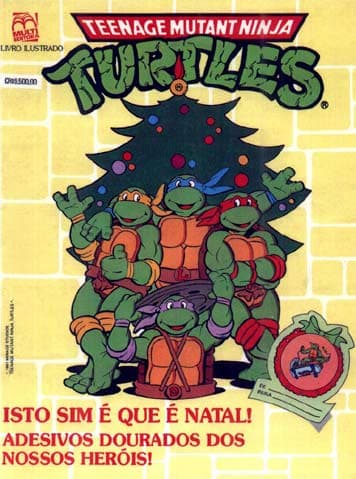 Capa do álbum Teenage Mutant Ninja Turtles - Isso Sim é Que é Natal
