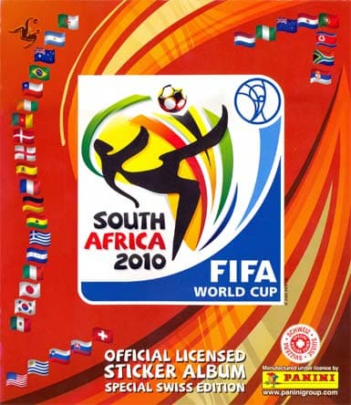 Capa do álbum FIFA World Cup 2010 South Africa - Special Swiss Edition