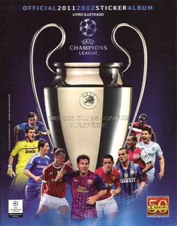Capa do álbum UEFA Champions League 2011-2012