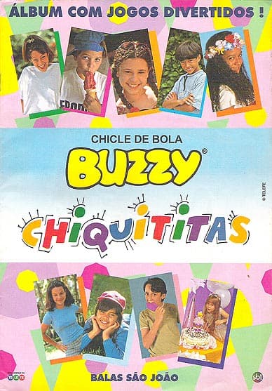 Capa do álbum Chicle de Bola Buzzy Chiquititas 1