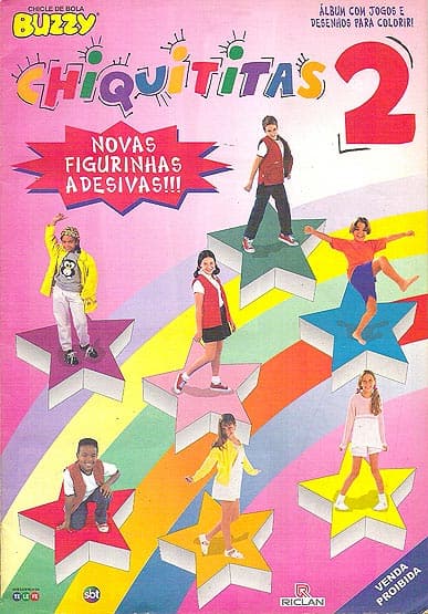 Capa do álbum Chicle de Bola Buzzy Chiquititas 2