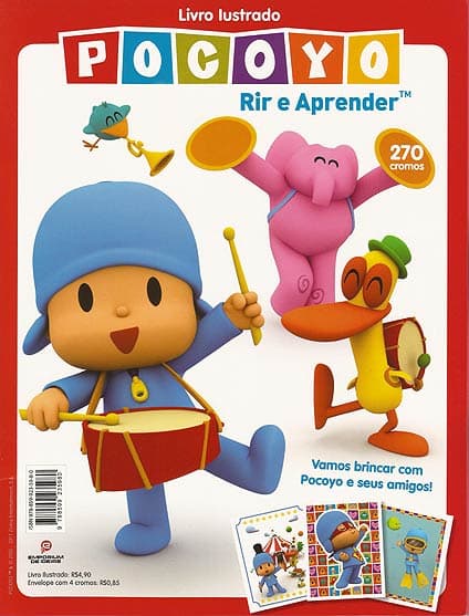 Capa do álbum Pocoyo Rir e Aprender