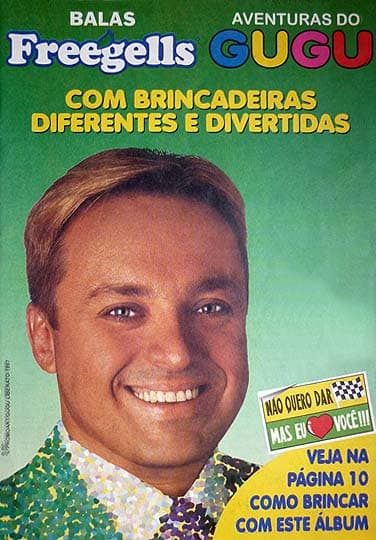 Capa do álbum Balas Freegells Aventuras do Gugu
