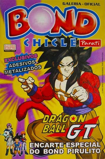 Capa do álbum Chicle de Bola Bond DragonBall GT 2003