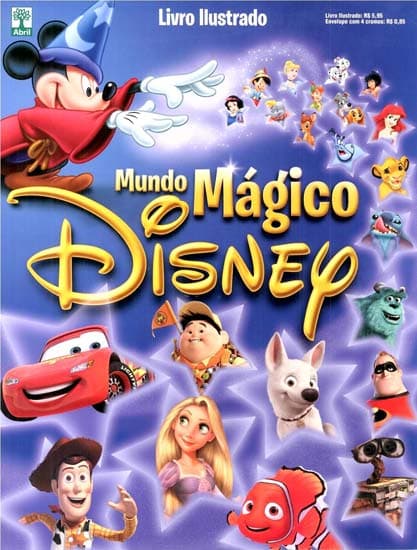 Capa do álbum Mundo Mágico Disney 2012