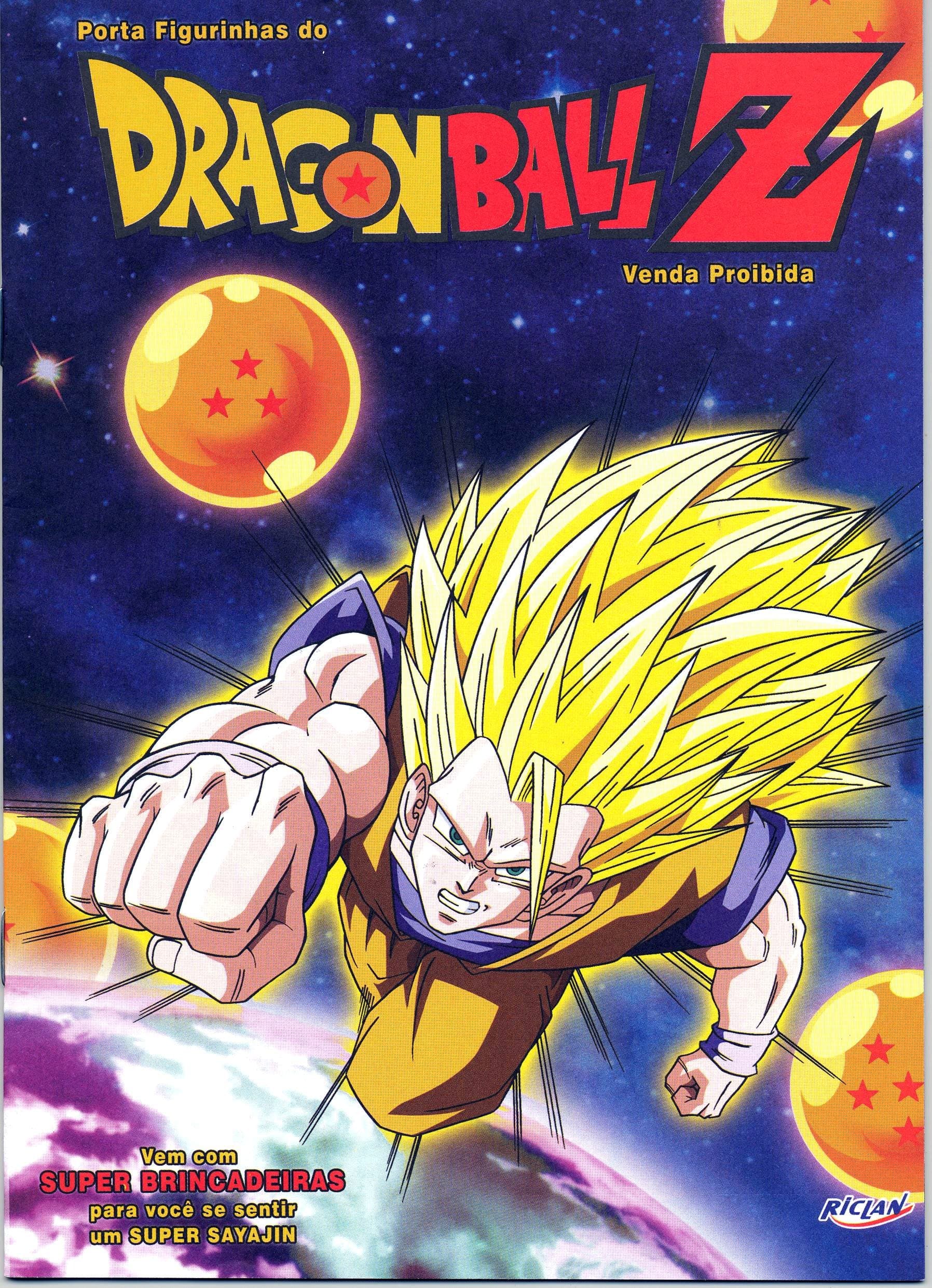 Capa do álbum Chicle de Bola Buzzy DragonBall Z 2012