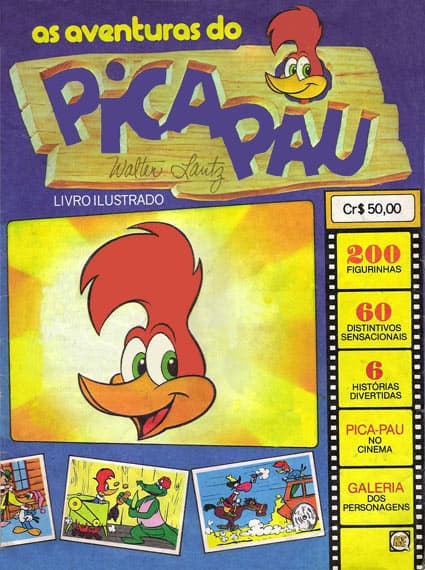 Capa do álbum As Aventuras do Pica Pau