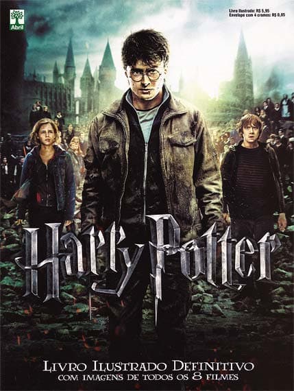 Capa do álbum Harry Potter Livro Ilustrado Definitivo