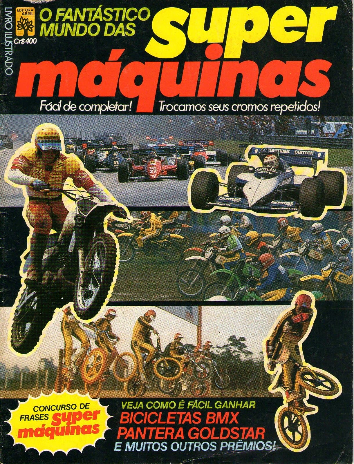 Capa do álbum O fantástico mundo das super máquinas