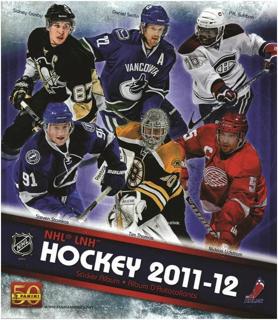 Capa do álbum NHL/LNH Hockey 2011-12