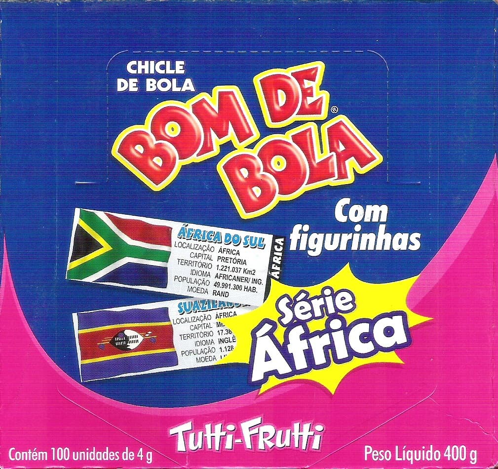 Capa do álbum Chicle de Bola Bom de Bola África