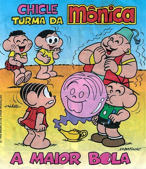 Chicle Turma da Mônica - A Maior Bola