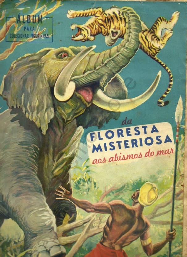 Capa do álbum Da floresta misteriosa aos abismos do mar