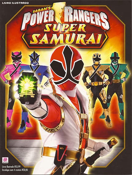 Capa do álbum Power Rangers Super Samurai