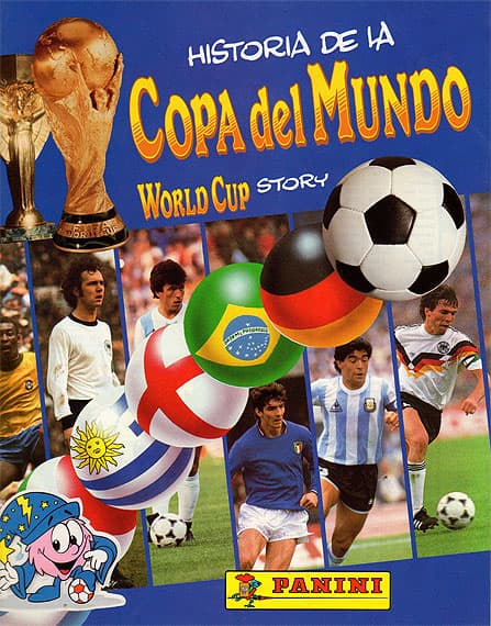 Capa do álbum Historia de la Copa del Mundo - World Cup Story