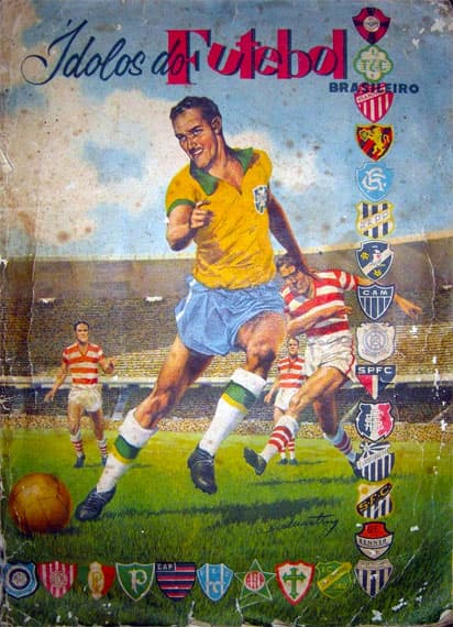 Capa do álbum Ídolos do Futebol Brasileiro