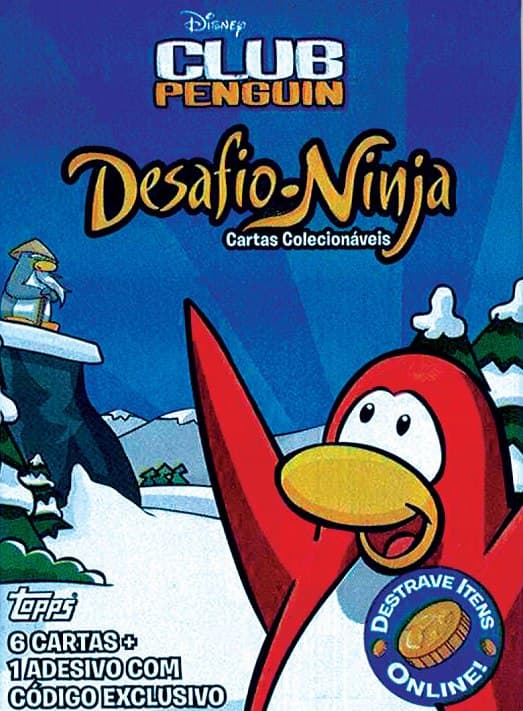 Capa do álbum Club Penguin Desafio Ninja - Cartas Colecionáveis