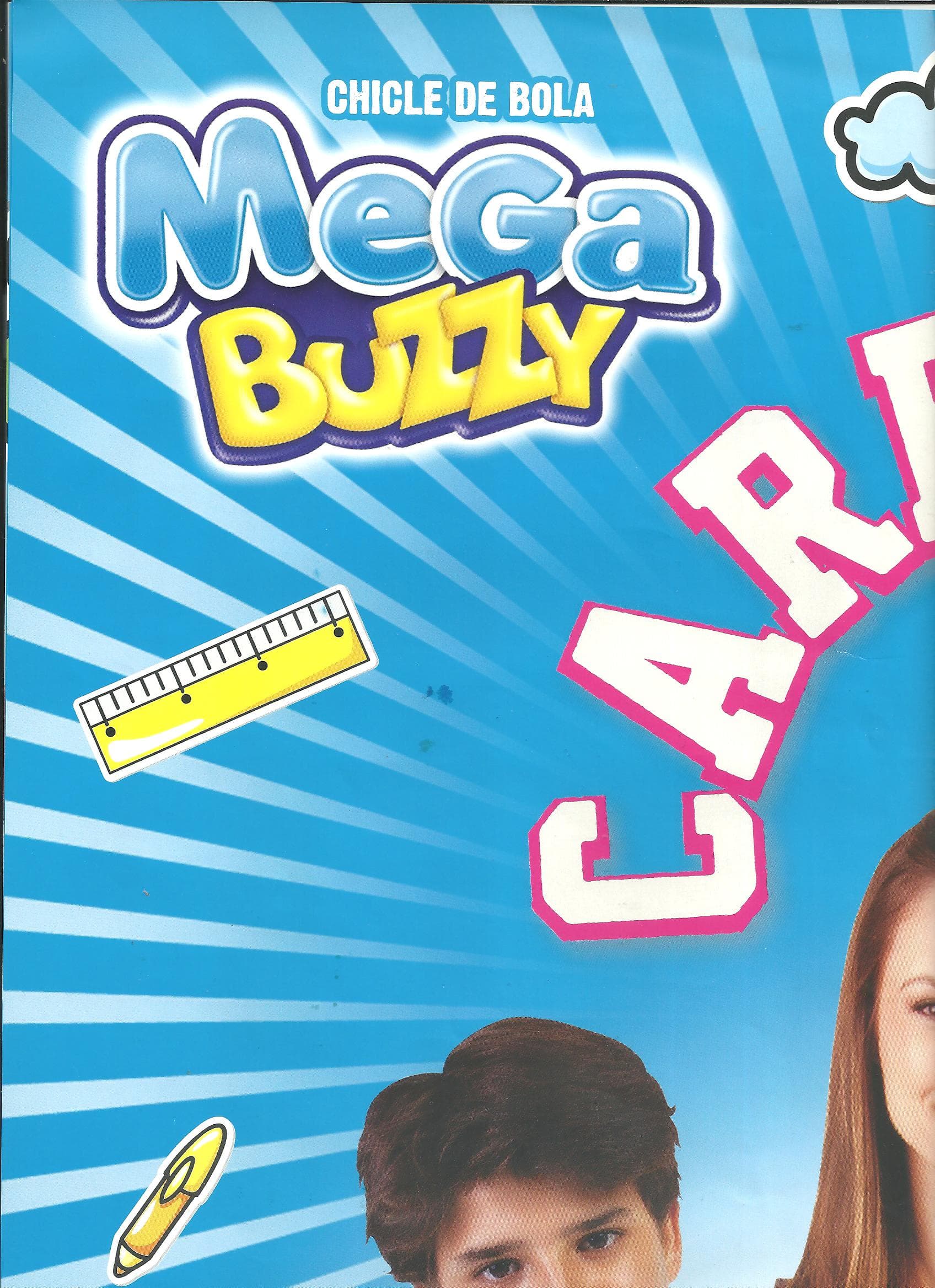 Capa do álbum Chicle de Bola Mega Buzzy Carrossel