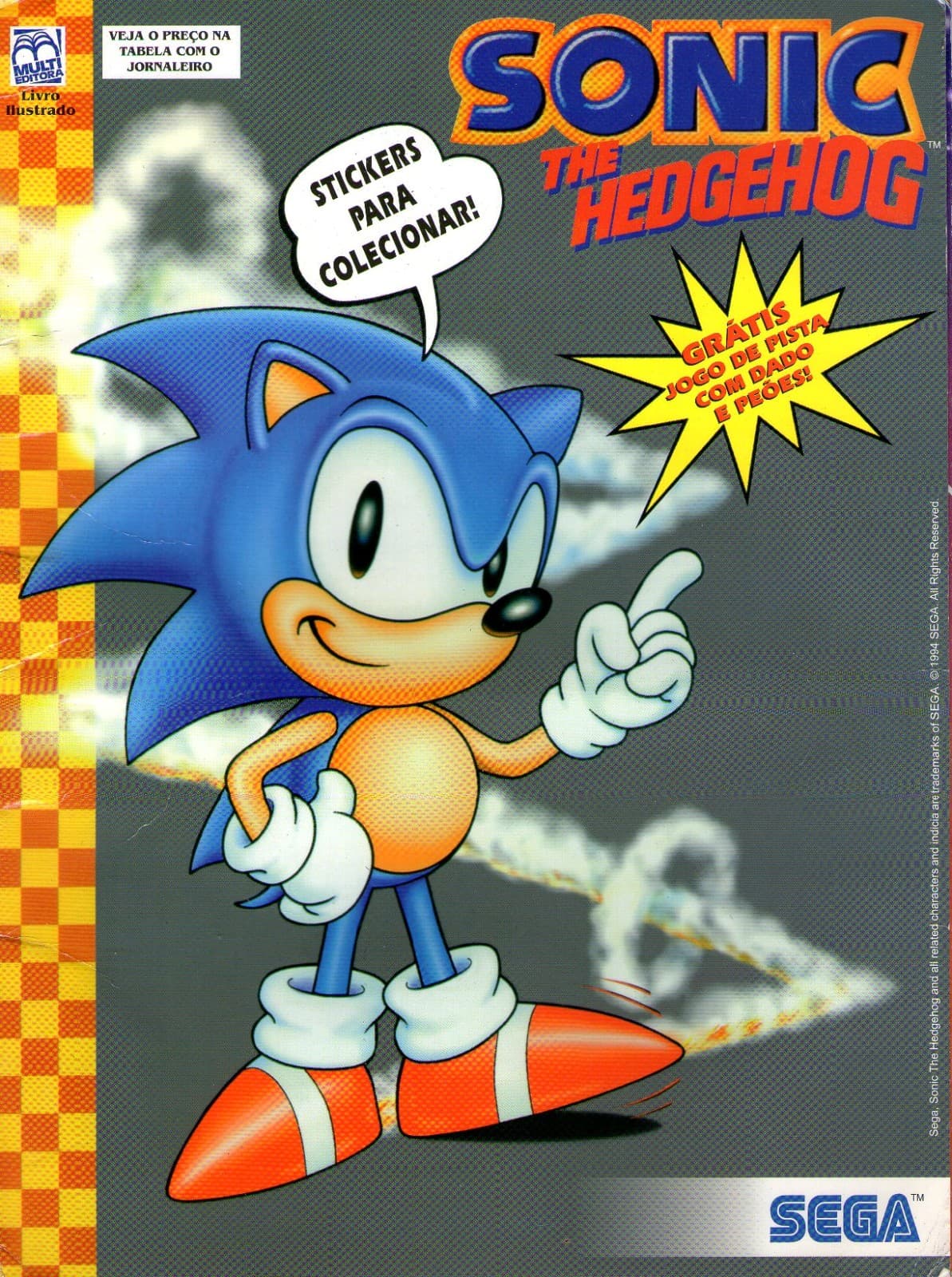Capa do álbum Sonic The Hedgehog