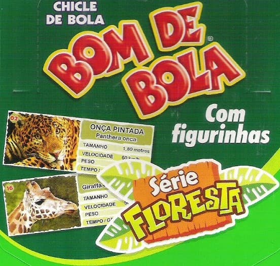 Capa do álbum Chicle de Bola Bom de Bola Floresta