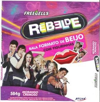 Capa do álbum Balas Freegells Rebelde