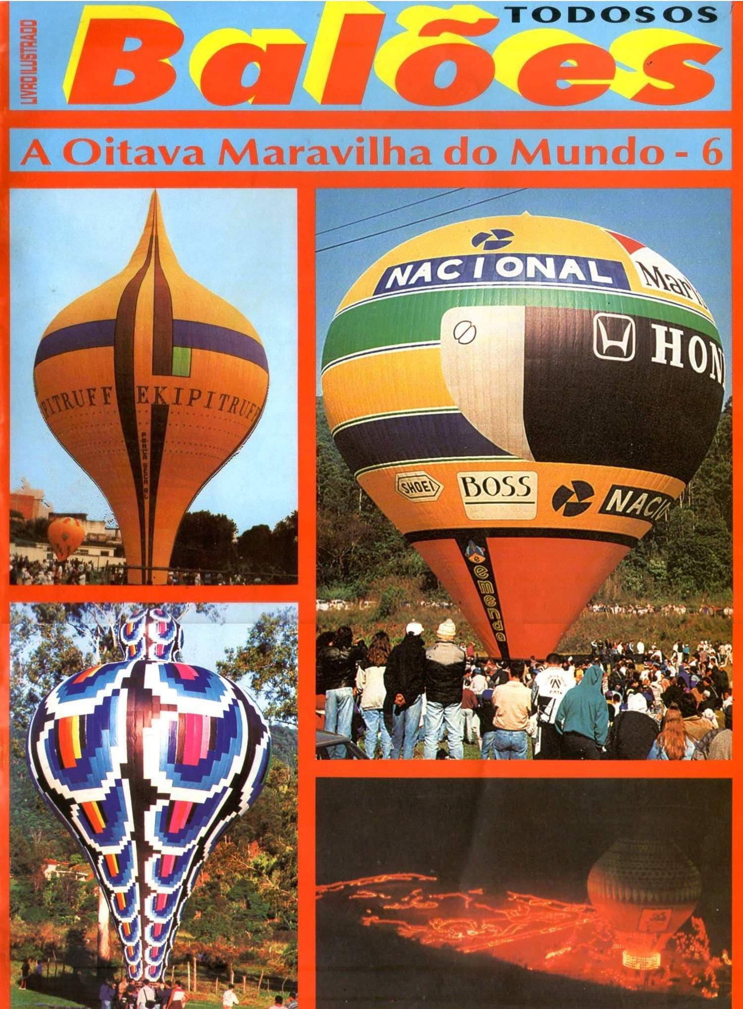 Capa do álbum Todos os Balões A Oitava Maravilha do Mundo - 6