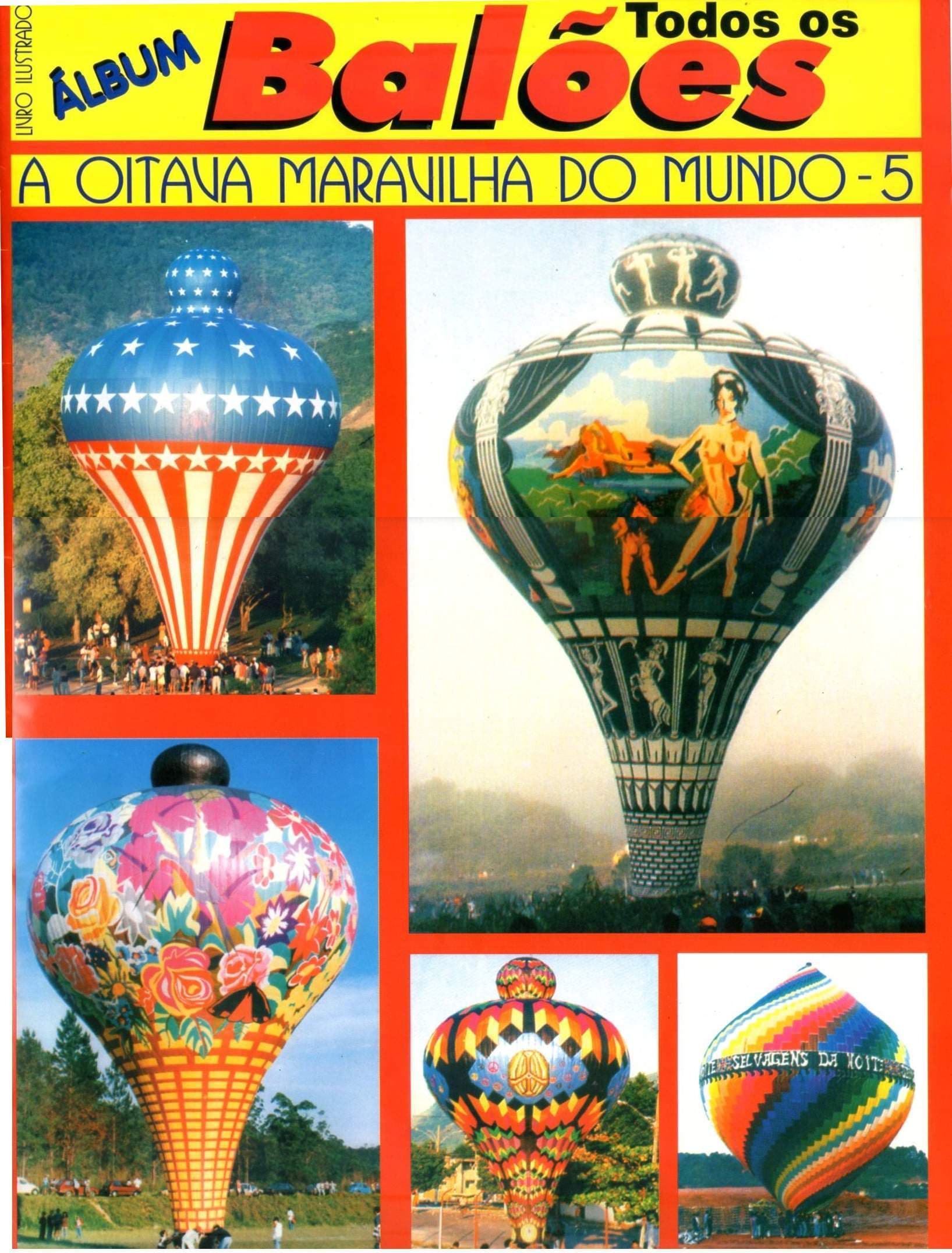 Capa do álbum Todos os Balões A Oitava Maravilha do Mundo - 5
