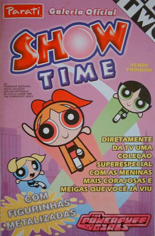 Capa do álbum Galeria Oficial Show Time Meninas Super Poderosas 2004