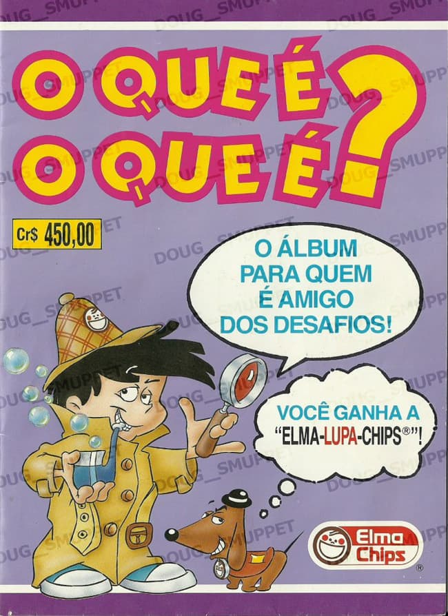 Capa do álbum Elma Chips O que É, O que É?