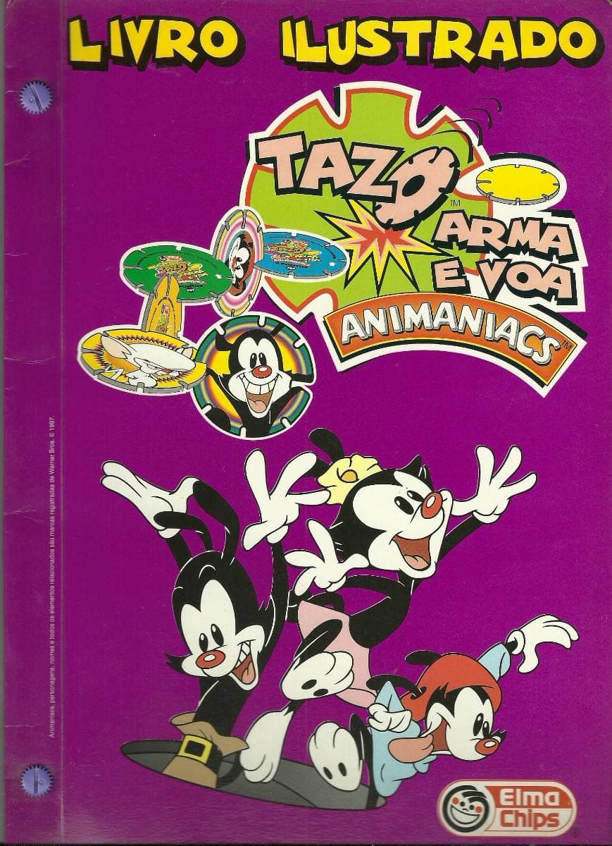Elma Chips Tazo Arma e Voa Animaniacs