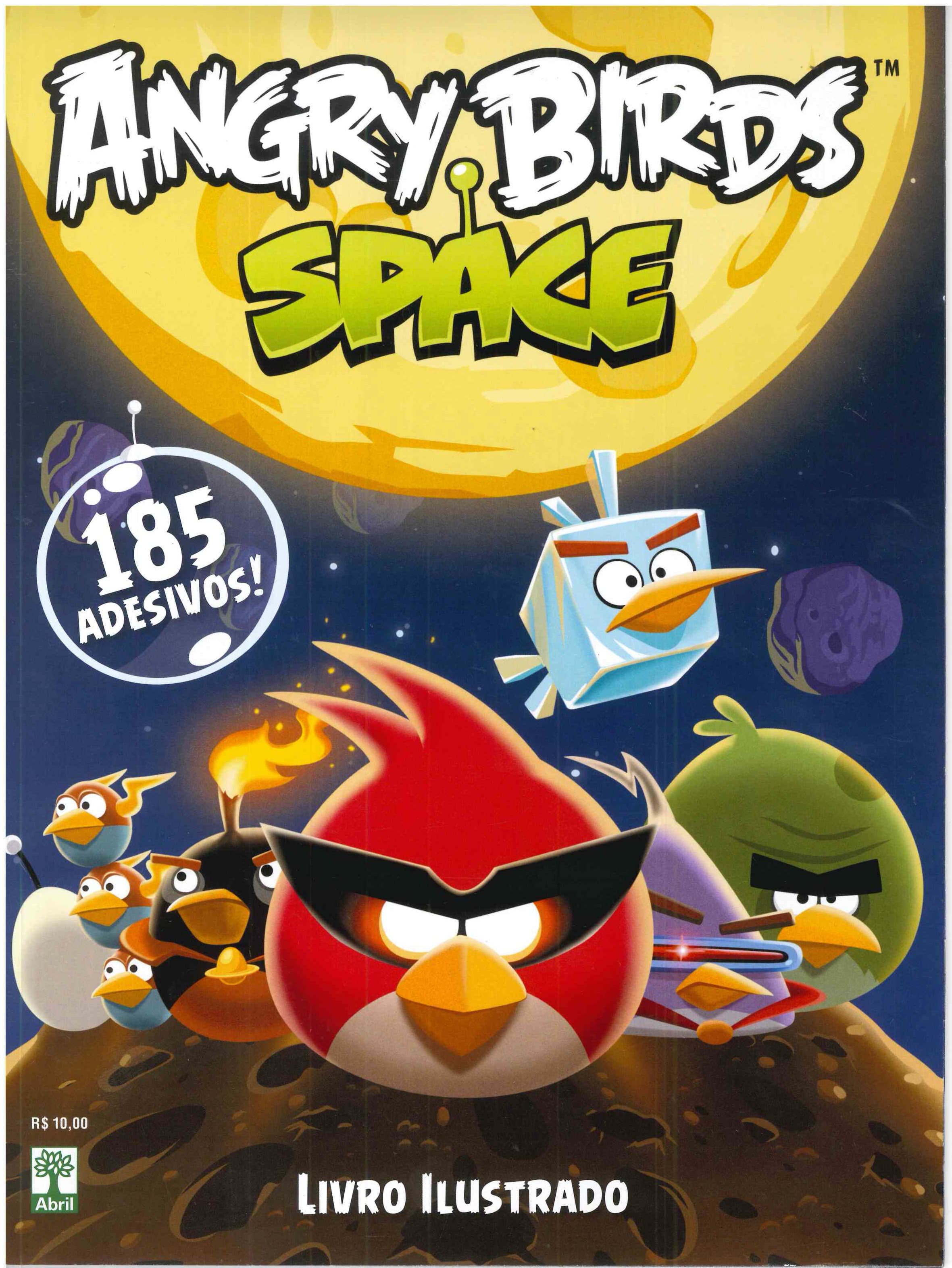 Capa do álbum Angry Birds Space