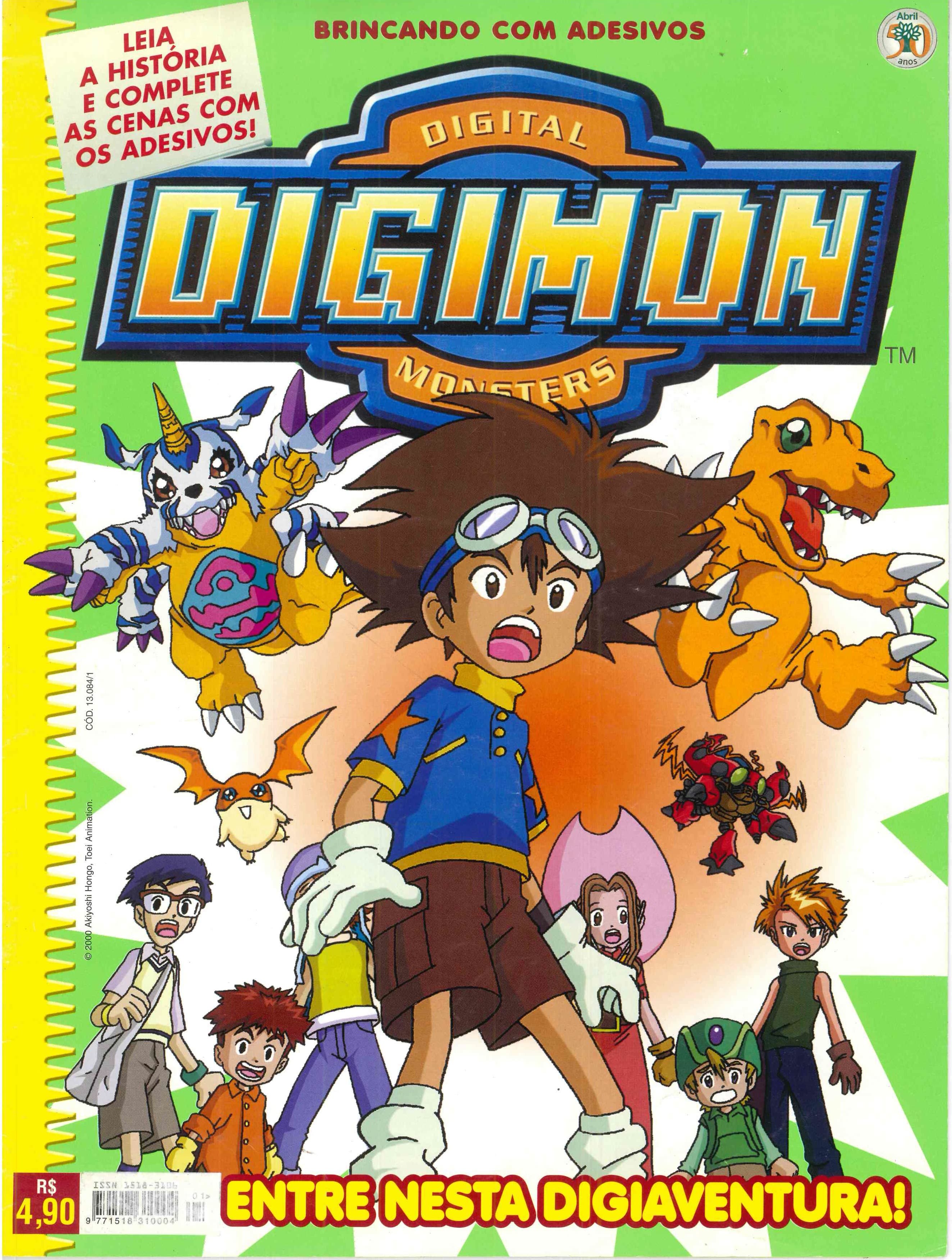 Capa do álbum Digital Digimon Monstres