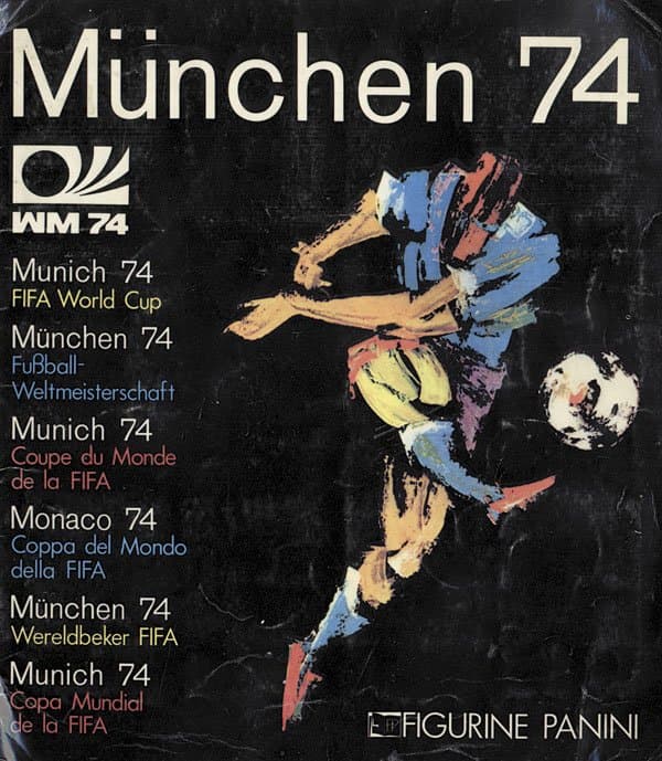 Capa do álbum FIFA World Cup 1974 Alemanha