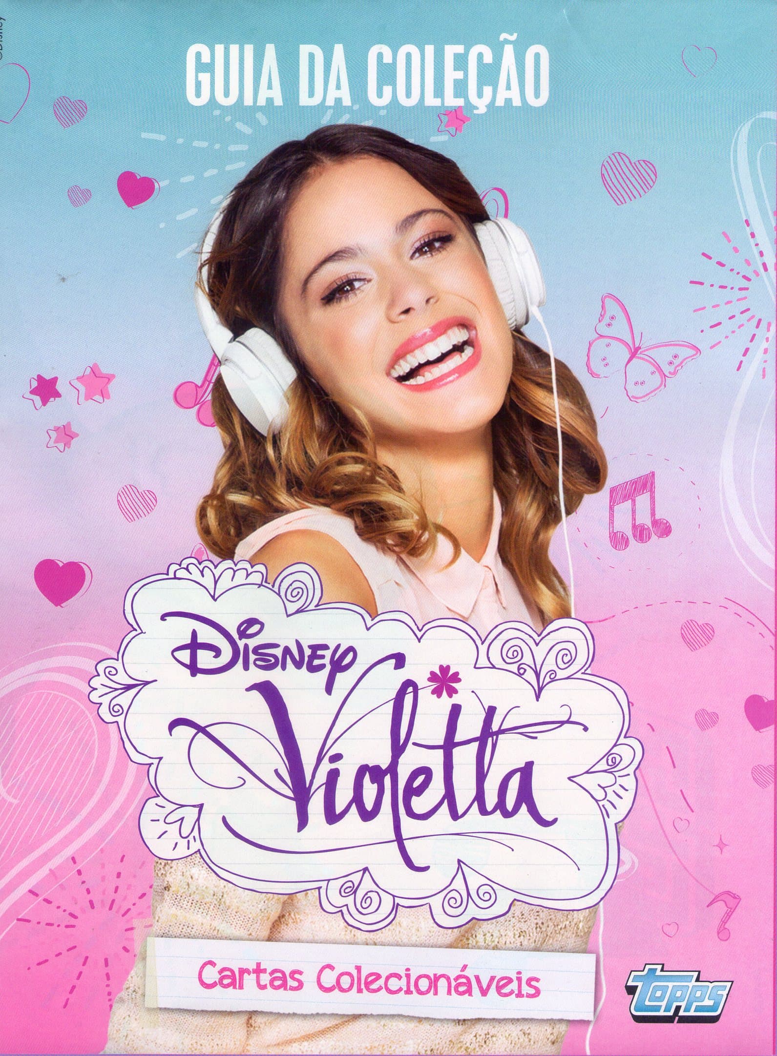 Capa do álbum Violetta - Cartas Colecionáveis
