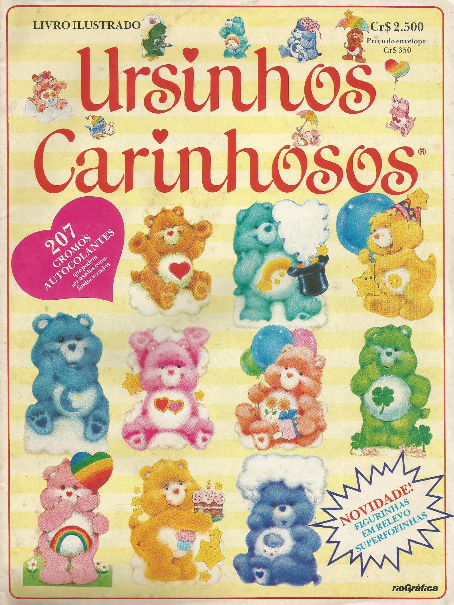 Capa do álbum Ursinhos Carinhosos 1985