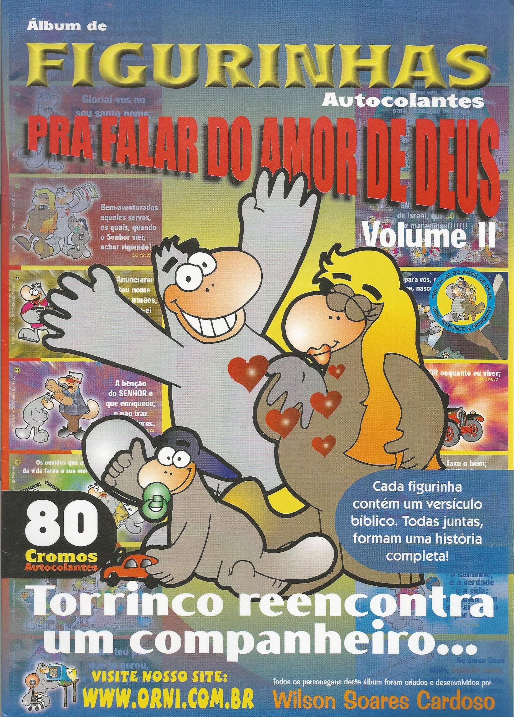 Capa do álbum Pra falar do amor de Deus Volume II