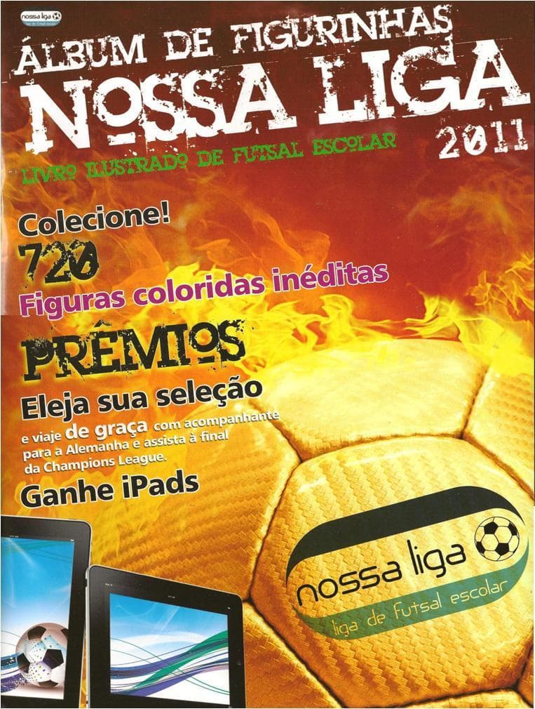Capa do álbum Nossa Liga 2011 Futsal Escolar