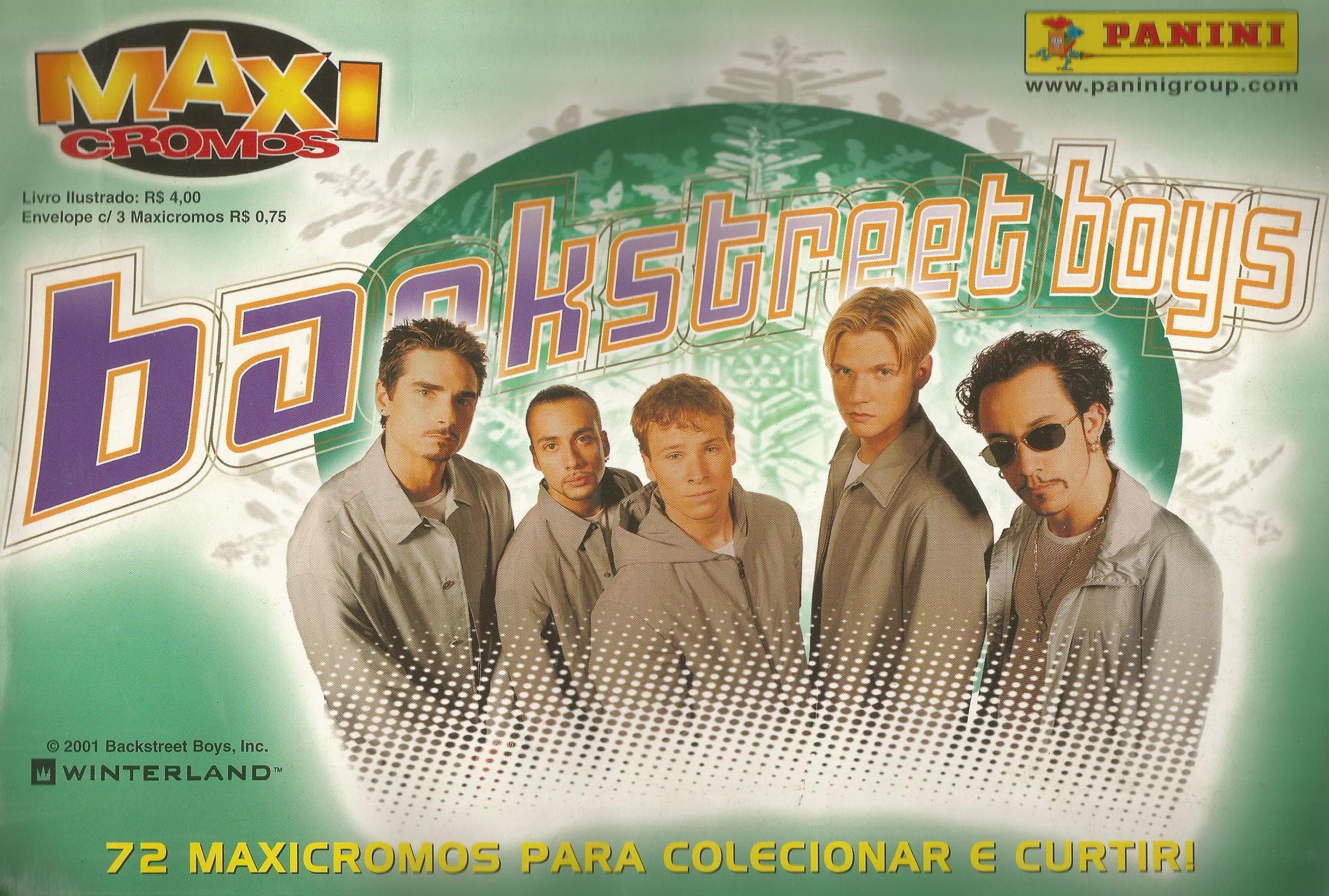 Backstreet Boys Maxi Cromos