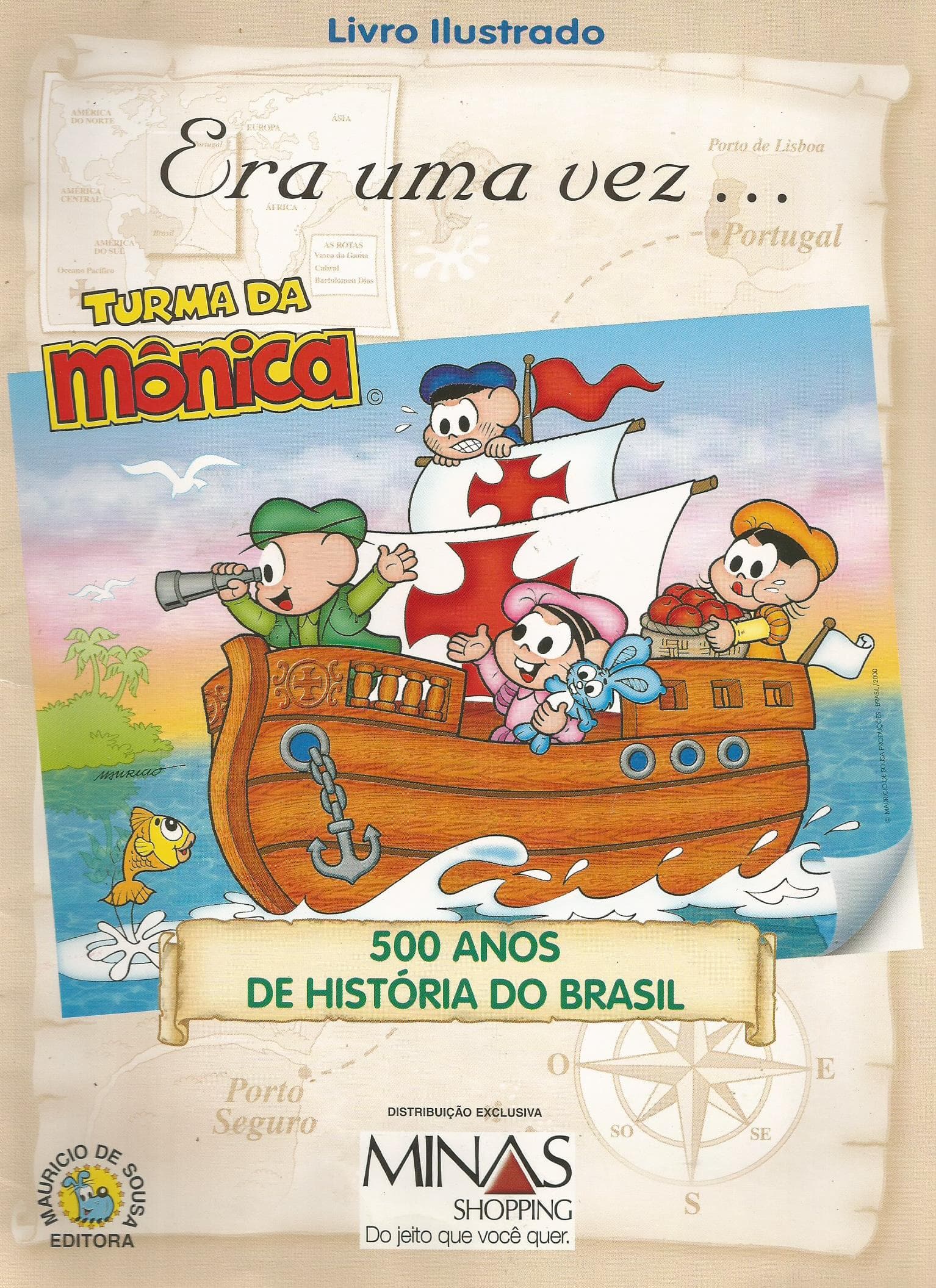 Capa do álbum Era uma vez...Turma da Mônica