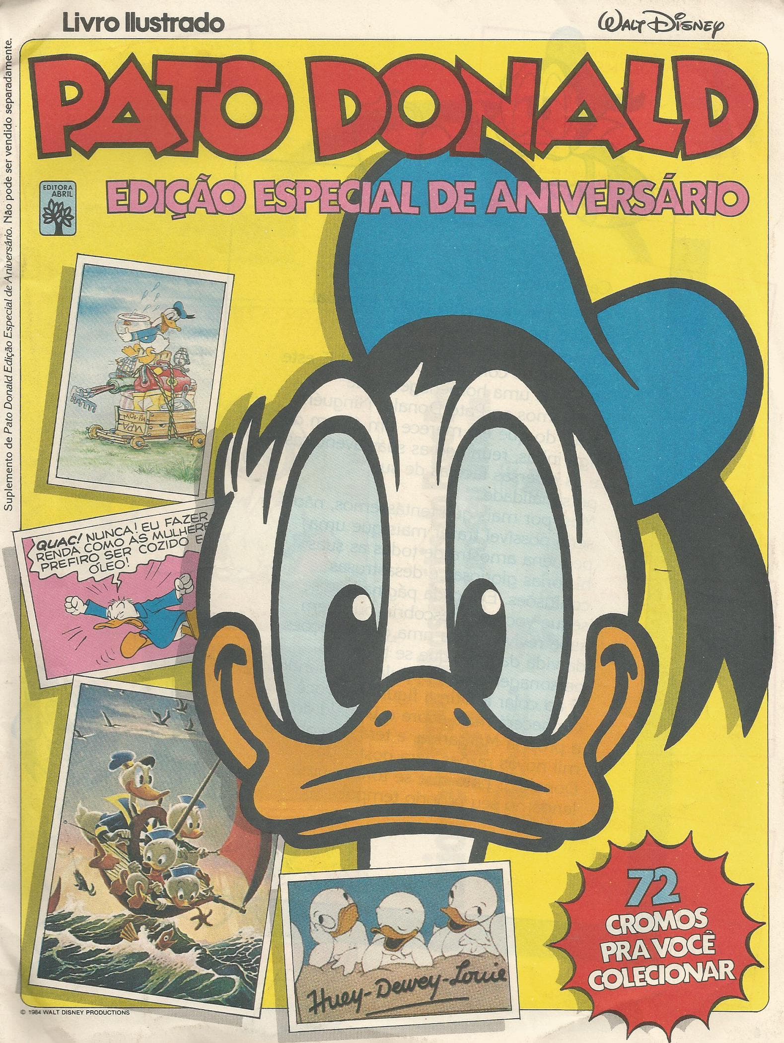 Capa do álbum Pato Donald Edição Especial de Aniversário