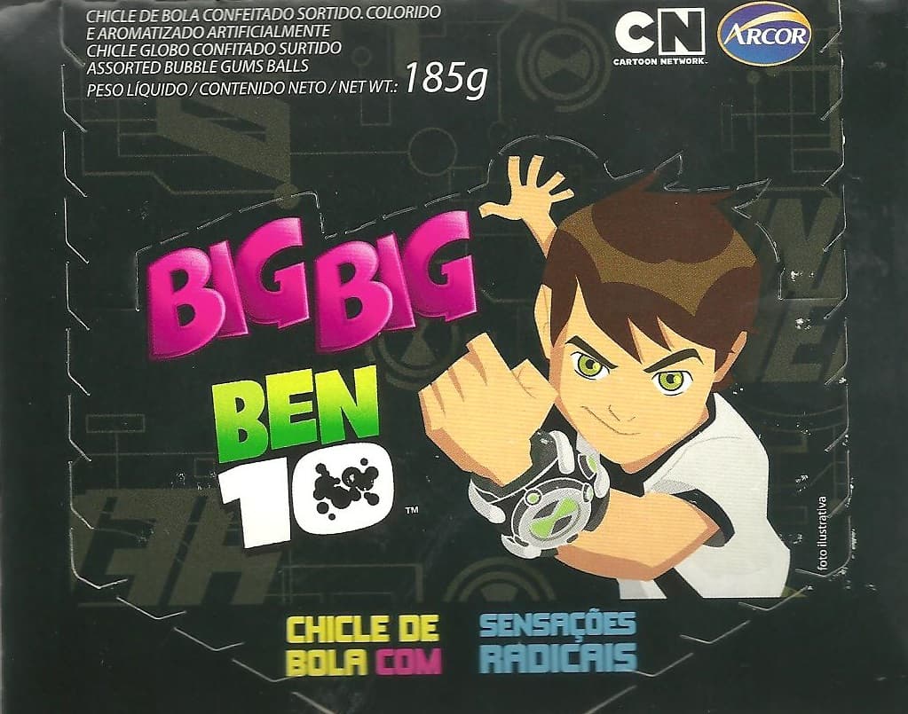 Capa do álbum Chicle de Bola Arcor Big Big Ben 10 2013