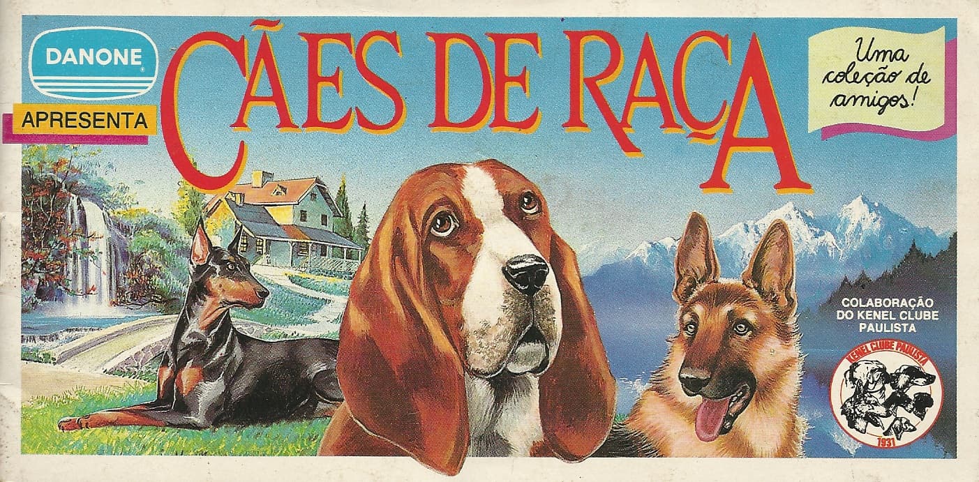 Capa do álbum Cães de Raça (Danone)